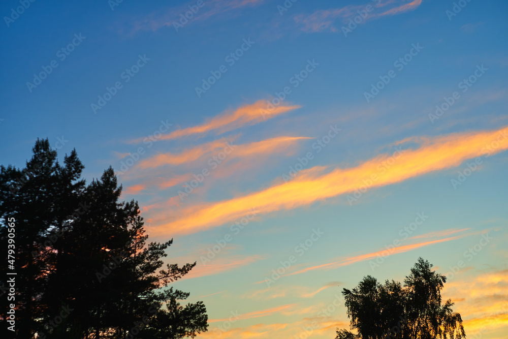 Fototapeta premium Evening sky