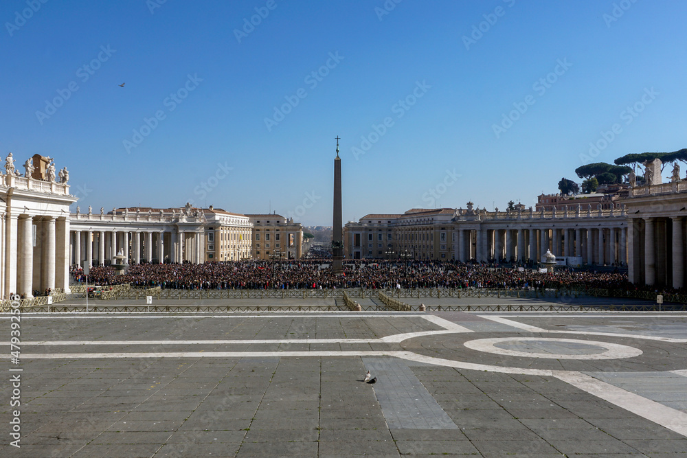 A view on the St. Peter's Square, Vatican