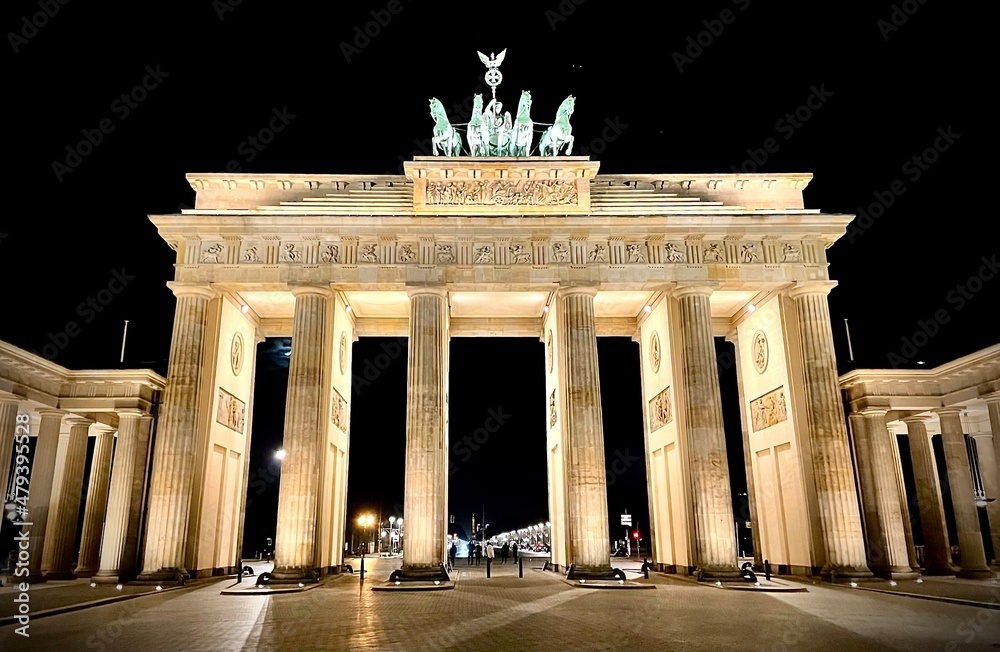 Obraz premium Brandenburger Tor in Berlin