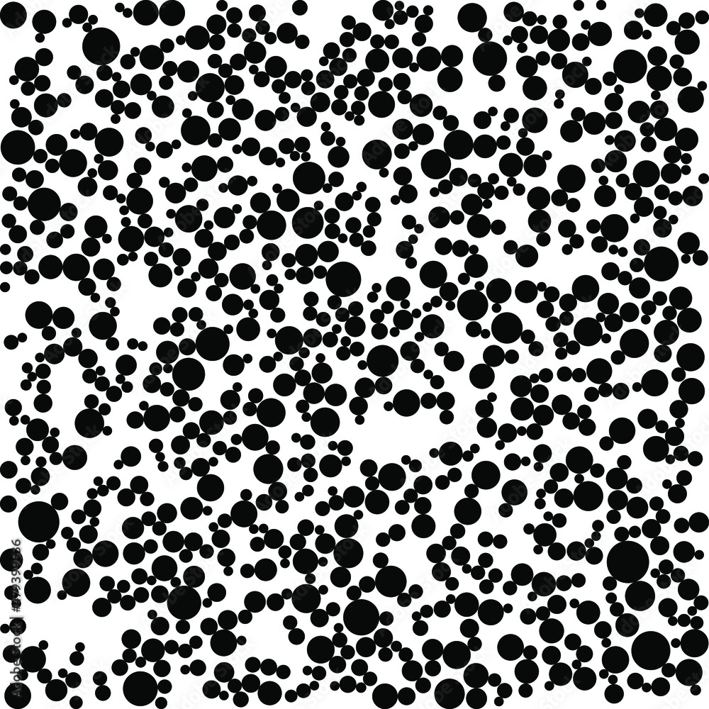 Black polka dots random pattern background. Grunge texture. Vector illustration. Black polka dots random pattern background. Grunge texture. Vector illustration.