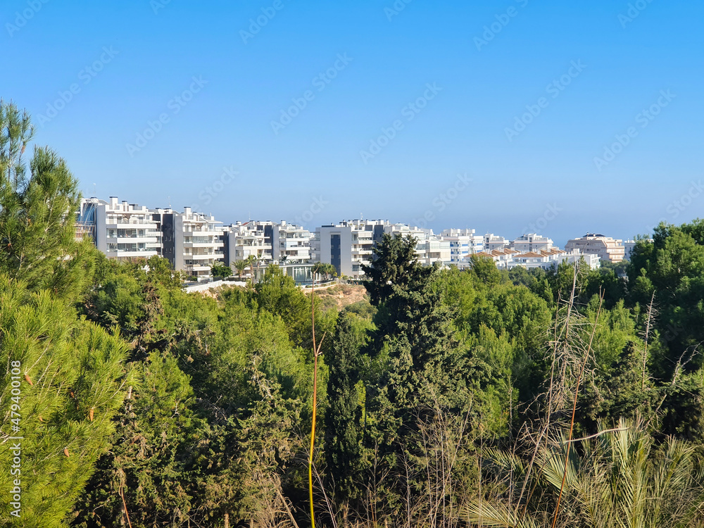 Fototapeta premium Vega Baja del Segura - Orihuela Costa - Paisajes de campos de golf y su entorno.