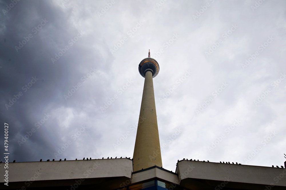 Obraz premium Fernsehturm Berlin
