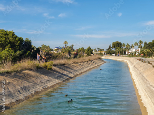 Obraz na płótnie Vega Baja del Segura - Orihuela Costa - Paisajes de campos de golf y su entorno. w salonie