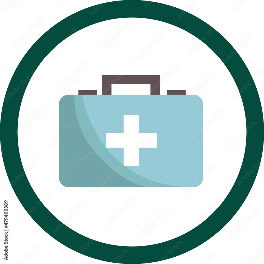 Obraz premium Hospital icons set for business.Health and medicine icon