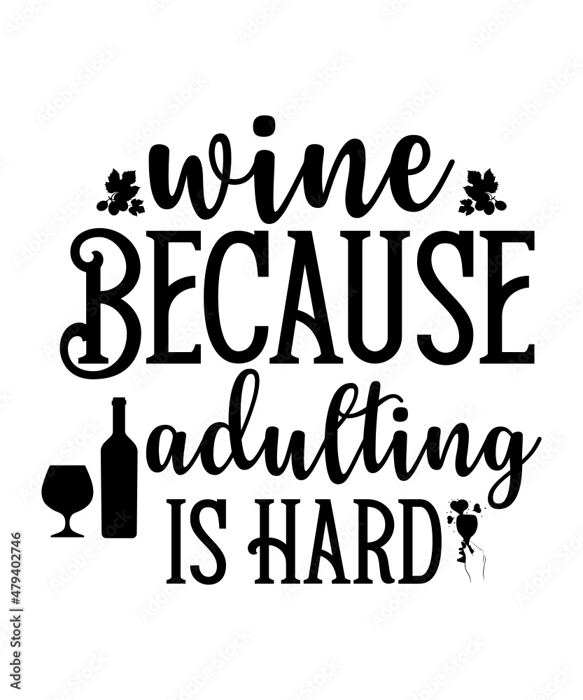 Wine Bundle SVG, Wine Lovers, Drinking, Wine Svg, Wine Decal, Wine