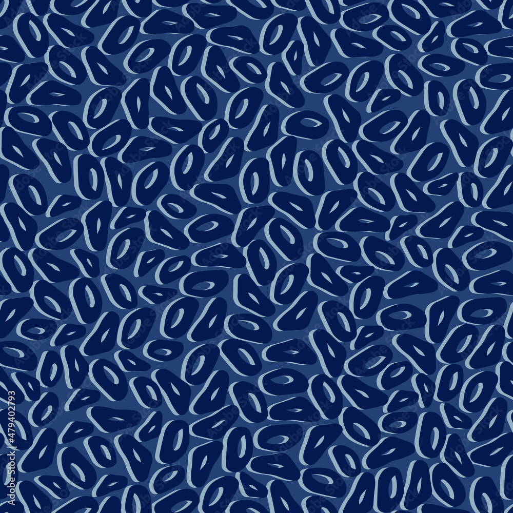 Fototapeta premium vector seamless pattern Abstract modern doodle shapes. Simple geometric pattern