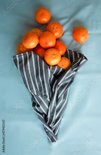 a bouquet of oranges