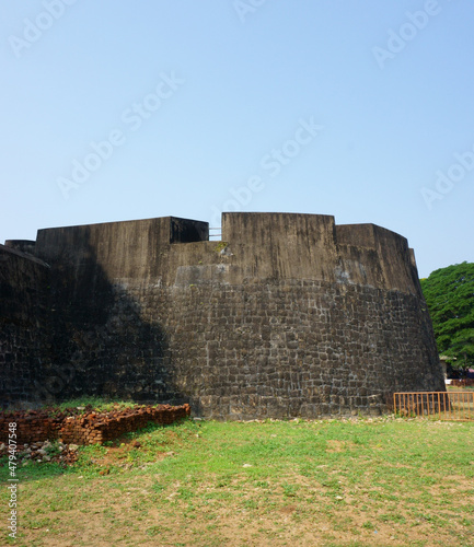 View of Palakkad fort that was captured by Hyder Ali in 1766 AD. (ID: 479407548)