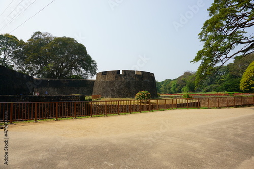 View of Palakkad fort that was captured by Hyder Ali in 1766 AD. (ID: 479407979)