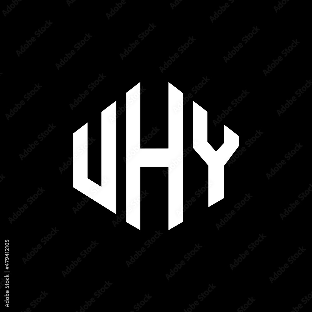 UHY letter logo design with polygon shape. UHY polygon and cube shape logo design. UHY hexagon vector logo template white and black colors. UHY monogram, business and real estate logo. UHY letter logo design with polygon shape. UHY polygon and cube shape logo design. UHY hexagon vector logo template white and black colors. UHY monogram, business and real estate logo.