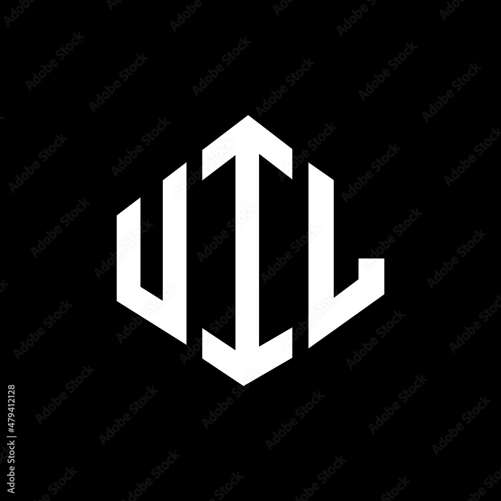 UIL letter logo design with polygon shape. UIL polygon and cube shape logo design. UIL hexagon vector logo template white and black colors. UIL monogram, business and real estate logo. UIL letter logo design with polygon shape. UIL polygon and cube shape logo design. UIL hexagon vector logo template white and black colors. UIL monogram, business and real estate logo.