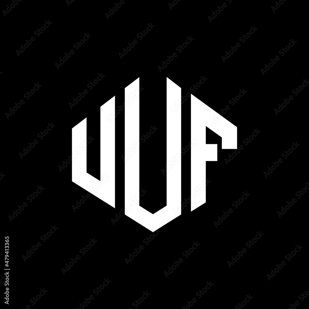 UUF letter logo design with polygon shape. UUF polygon and cube shape logo design. UUF hexagon vector logo template white and black colors. UUF monogram, business and real estate logo. UUF letter logo design with polygon shape. UUF polygon and cube shape logo design. UUF hexagon vector logo template white and black colors. UUF monogram, business and real estate logo.