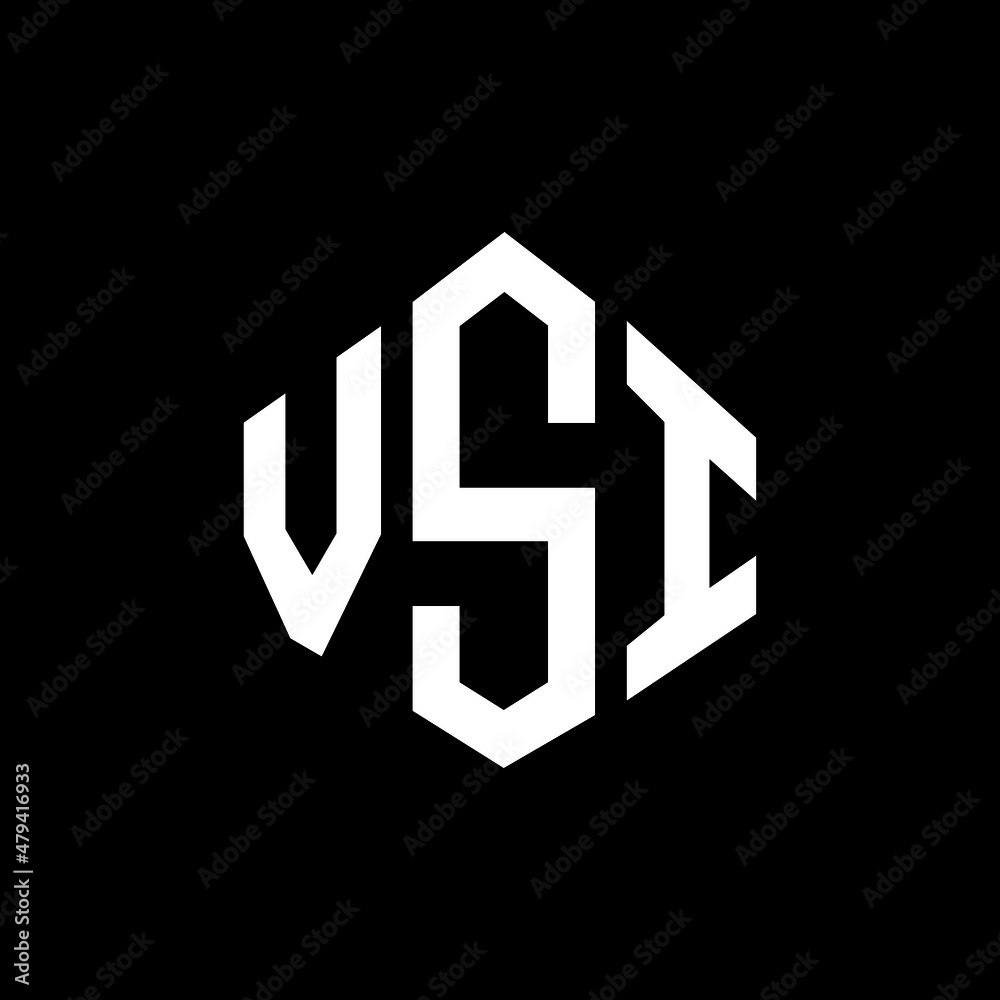 VSI letter logo design with polygon shape. VSI polygon and cube shape logo design. VSI hexagon vector logo template white and black colors. VSI monogram, business and real estate logo. VSI letter logo design with polygon shape. VSI polygon and cube shape logo design. VSI hexagon vector logo template white and black colors. VSI monogram, business and real estate logo.