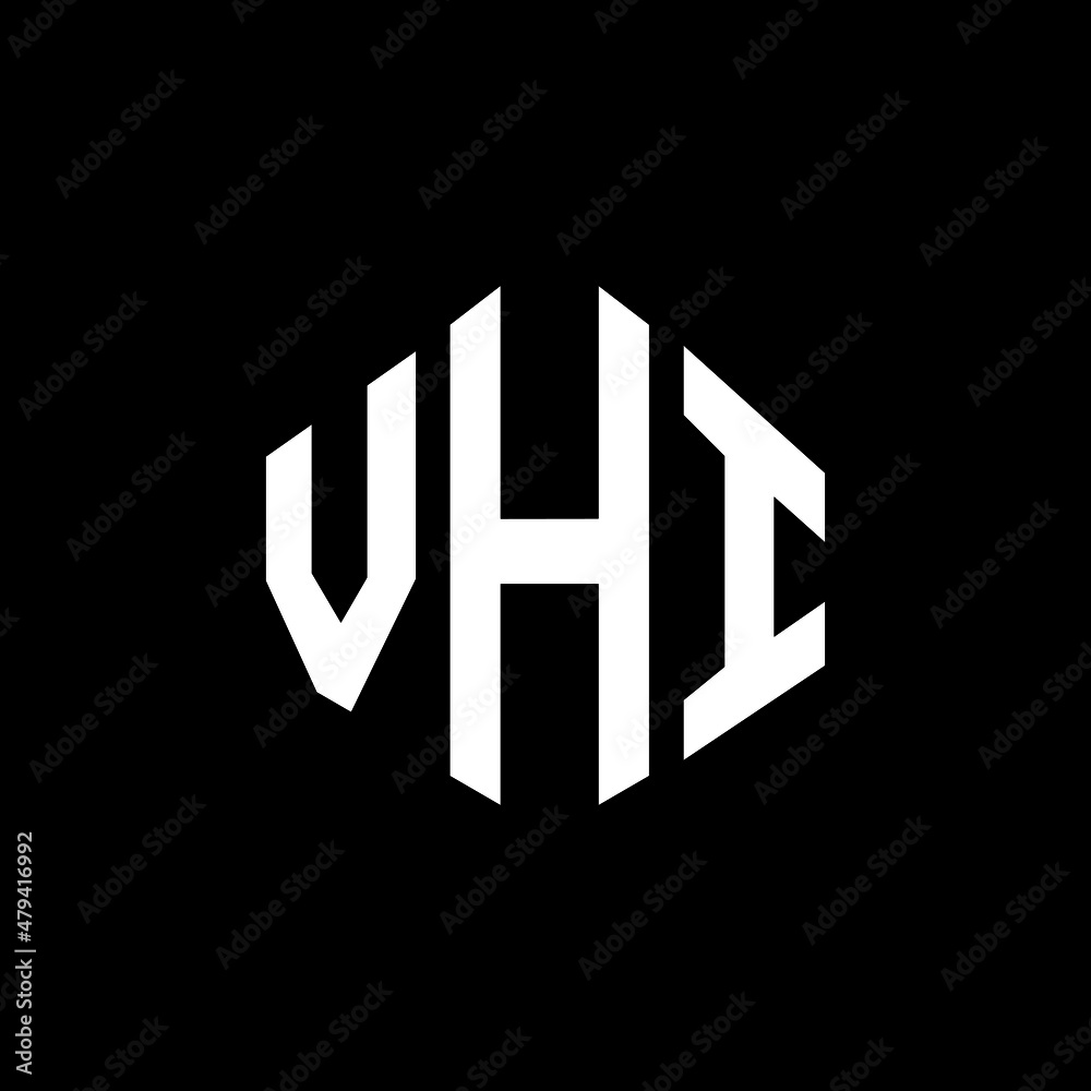 VHI letter logo design with polygon shape. VHI polygon and cube shape logo design. VHI hexagon vector logo template white and black colors. VHI monogram, business and real estate logo. VHI letter logo design with polygon shape. VHI polygon and cube shape logo design. VHI hexagon vector logo template white and black colors. VHI monogram, business and real estate logo.