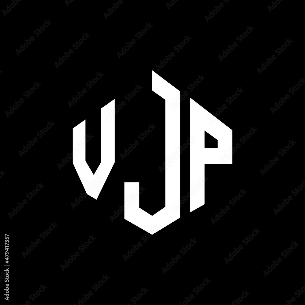 VJP letter logo design with polygon shape. VJP polygon and cube shape logo design. VJP hexagon vector logo template white and black colors. VJP monogram, business and real estate logo. VJP letter logo design with polygon shape. VJP polygon and cube shape logo design. VJP hexagon vector logo template white and black colors. VJP monogram, business and real estate logo.