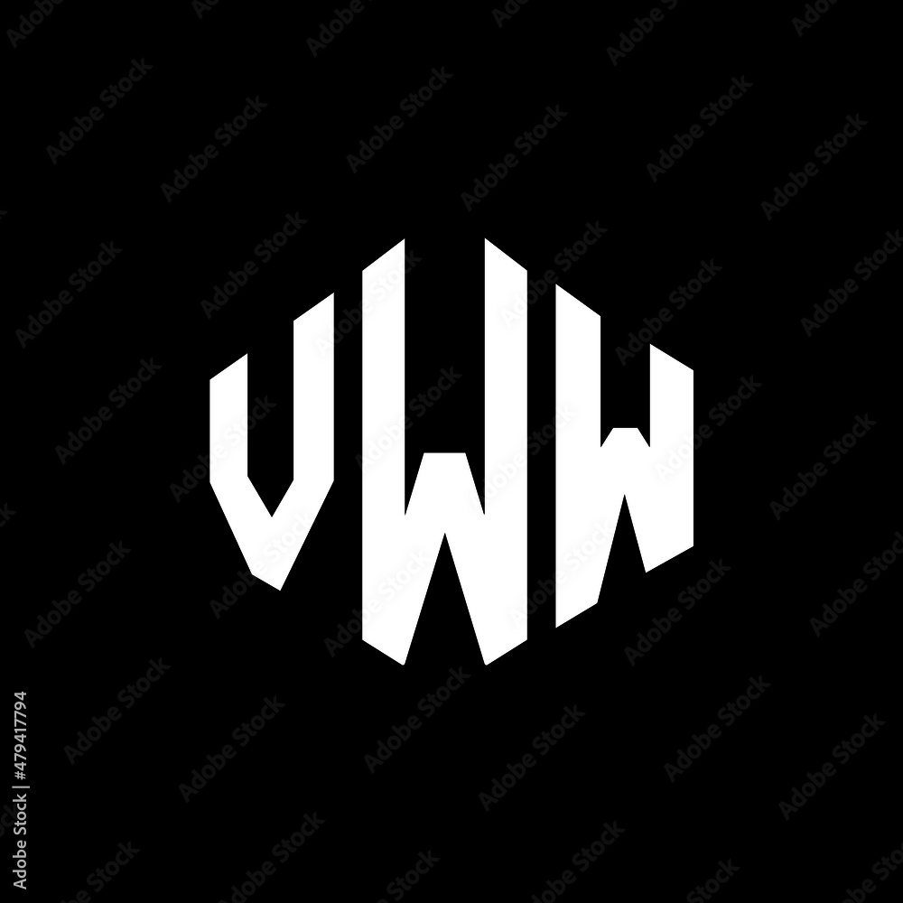 VWW letter logo design with polygon shape. VWW polygon and cube shape logo design. VWW hexagon vector logo template white and black colors. VWW monogram, business and real estate logo. VWW letter logo design with polygon shape. VWW polygon and cube shape logo design. VWW hexagon vector logo template white and black colors. VWW monogram, business and real estate logo.