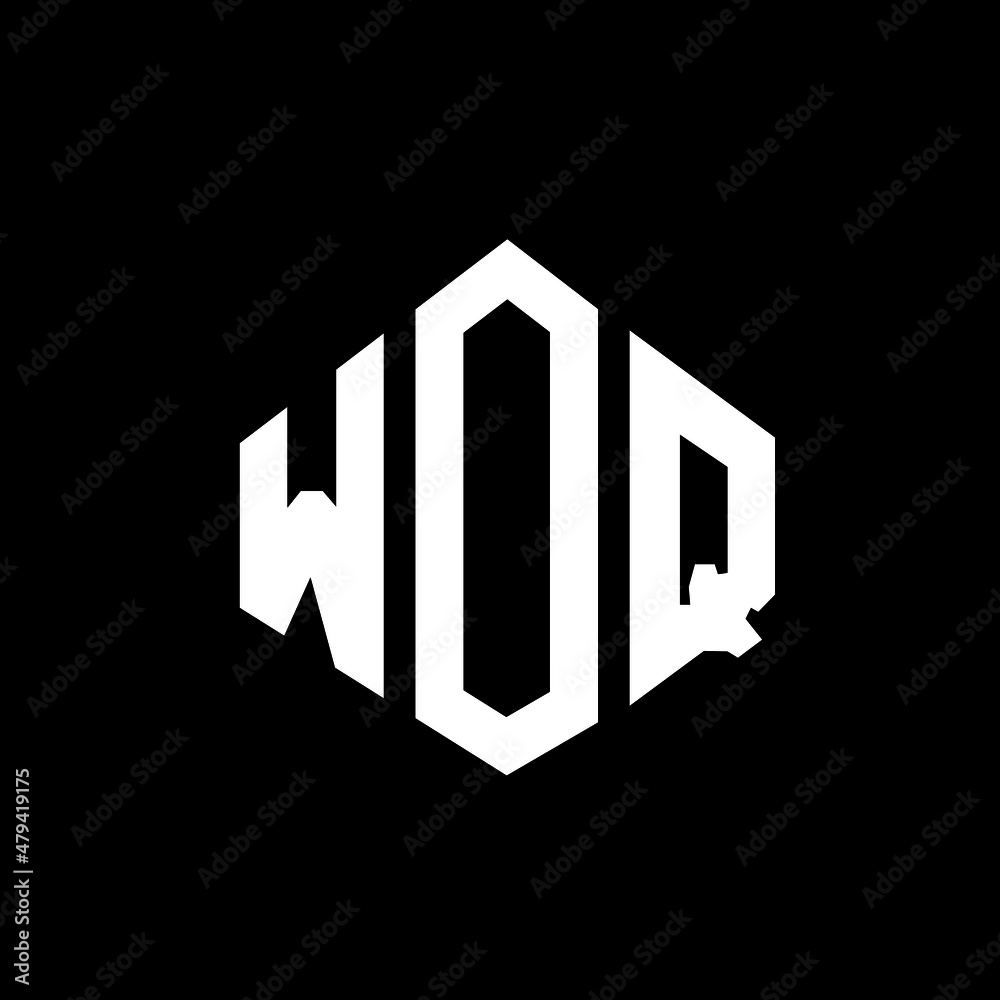 WOQ letter logo design with polygon shape. WOQ polygon and cube shape logo design. WOQ hexagon vector logo template white and black colors. WOQ monogram, business and real estate logo. WOQ letter logo design with polygon shape. WOQ polygon and cube shape logo design. WOQ hexagon vector logo template white and black colors. WOQ monogram, business and real estate logo.