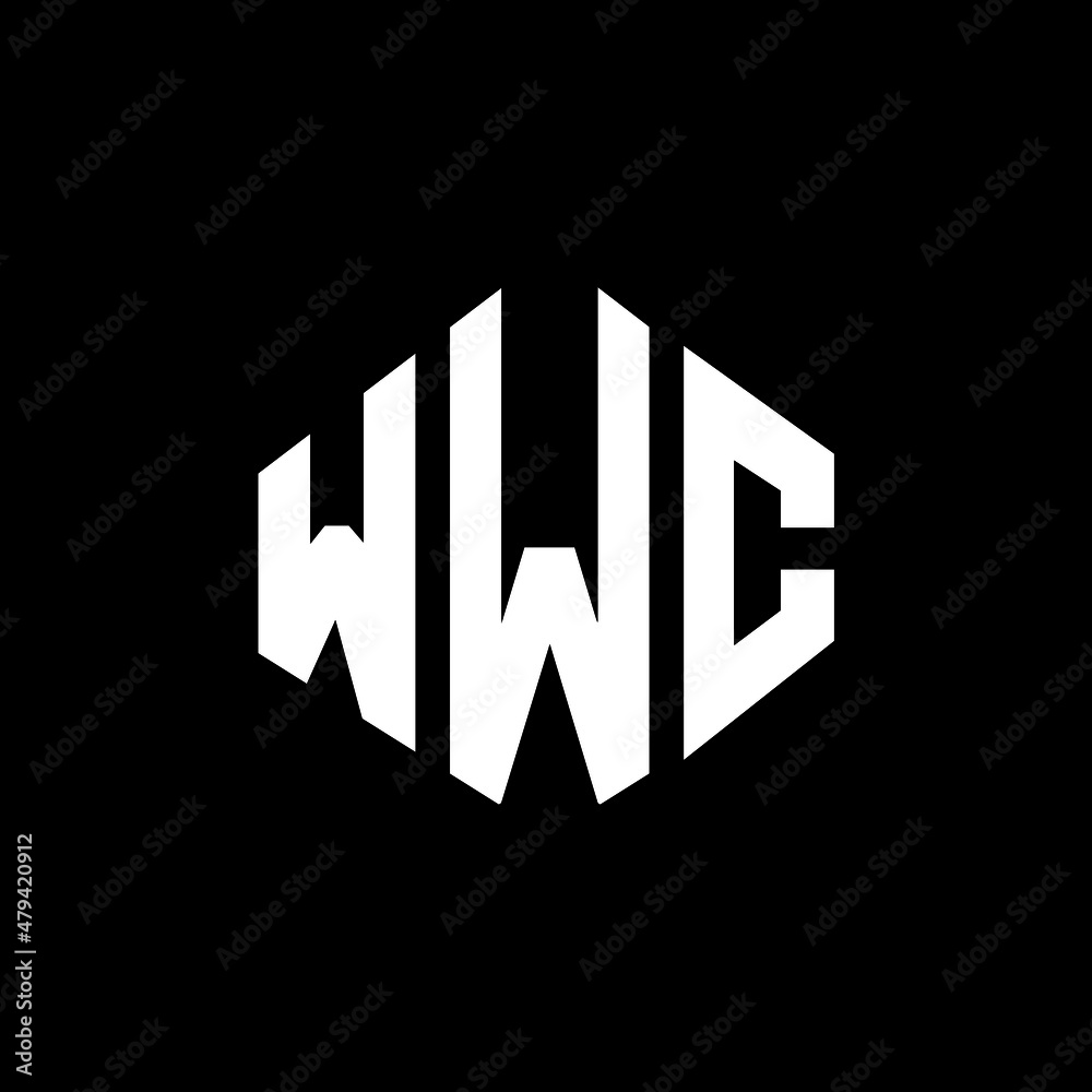 WWC letter logo design with polygon shape. WWC polygon and cube shape logo design. WWC hexagon vector logo template white and black colors. WWC monogram, business and real estate logo. WWC letter logo design with polygon shape. WWC polygon and cube shape logo design. WWC hexagon vector logo template white and black colors. WWC monogram, business and real estate logo.