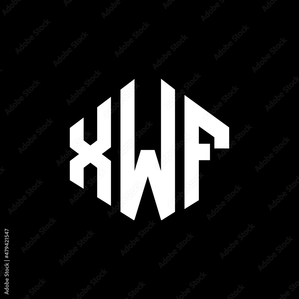 XWF letter logo design with polygon shape. XWF polygon and cube shape logo design. XWF hexagon vector logo template white and black colors. XWF monogram, business and real estate logo. XWF letter logo design with polygon shape. XWF polygon and cube shape logo design. XWF hexagon vector logo template white and black colors. XWF monogram, business and real estate logo.