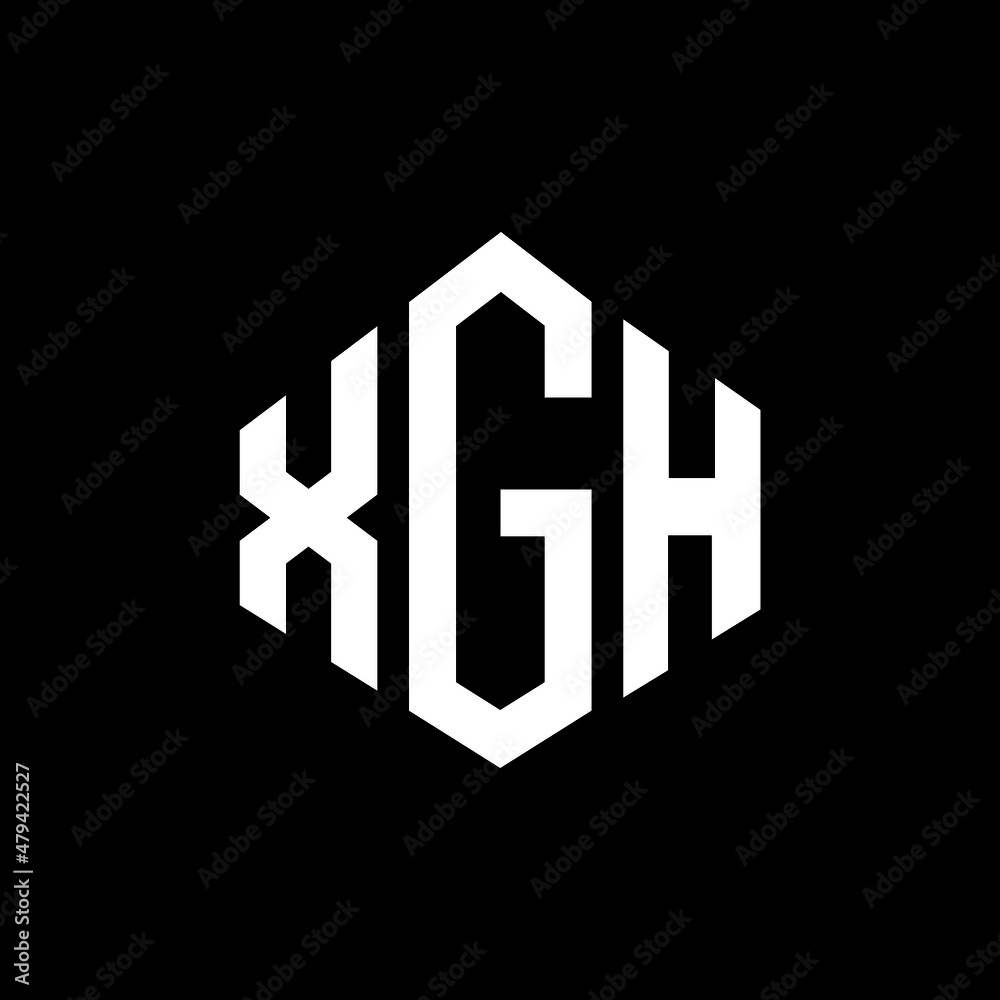 XGH letter logo design with polygon shape. XGH polygon and cube shape logo design. XGH hexagon vector logo template white and black colors. XGH monogram, business and real estate logo. XGH letter logo design with polygon shape. XGH polygon and cube shape logo design. XGH hexagon vector logo template white and black colors. XGH monogram, business and real estate logo.