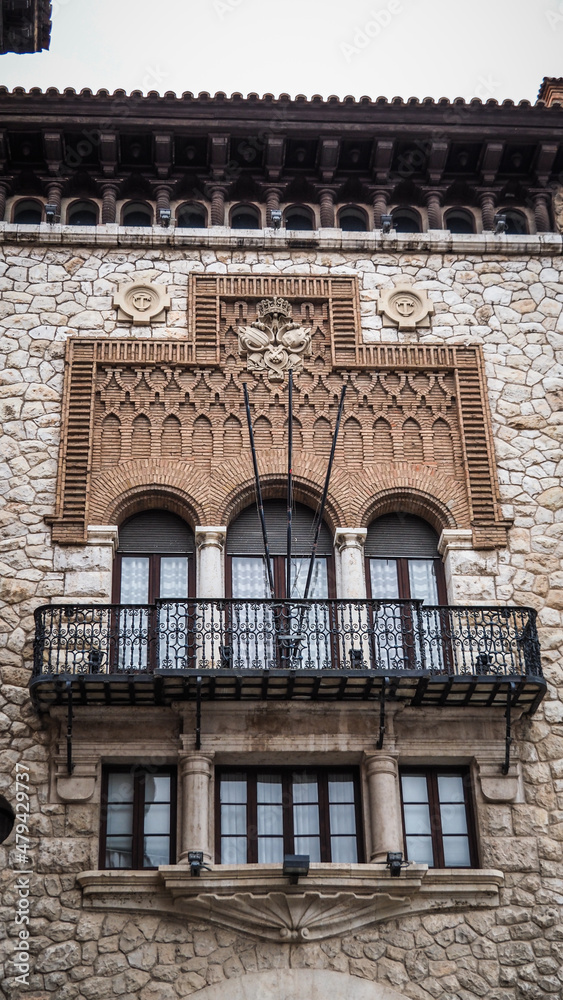 Teruel is a high-altitude town in the mountainous Aragon region of eastern Spain. It's known for classic Mudéjar architecture. Teruel is a high-altitude town in the mountainous Aragon region of eastern Spain. It's known for classic Mudéjar architecture.