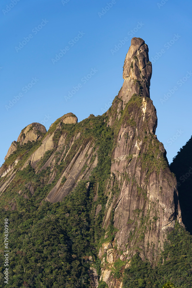 Wonderful mountains. The mountain of God's fingers. Serra dos Orgaos National Park. Teresópolis, Rio de Janeiro state, Brazil. Wonderful mountains. The mountain of God's fingers. Serra dos Orgaos National Park. Teresópolis, Rio de Janeiro state, Brazil.