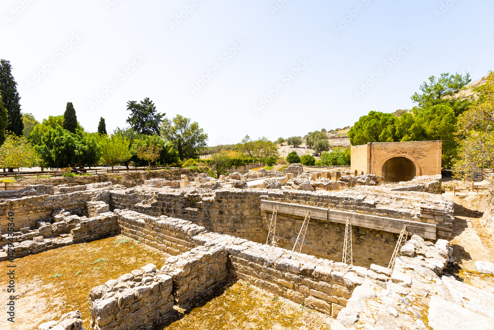 the ancient city of Gortyna or Gortys, to the south of Heraklion prefecture.