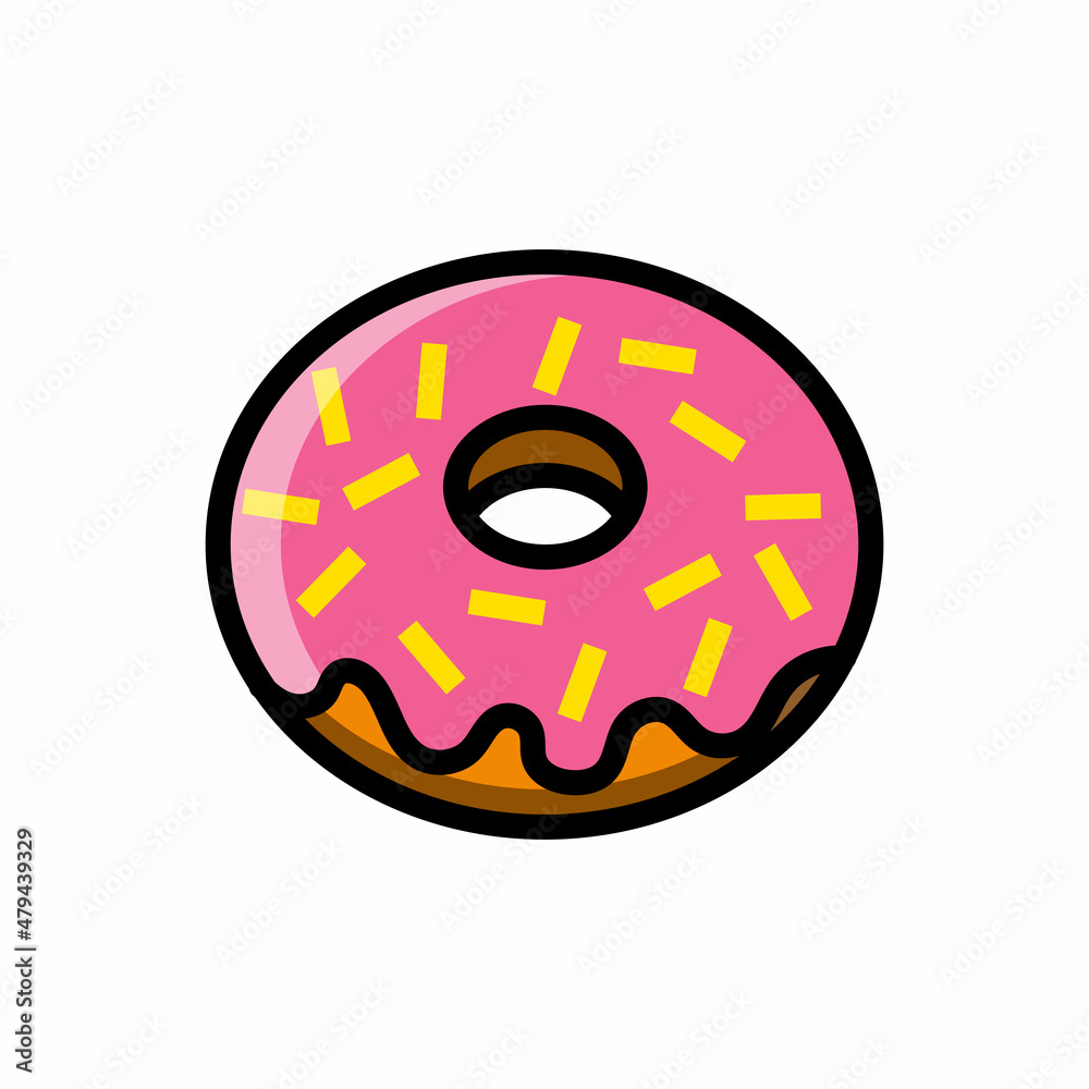 Fototapeta premium icon donuts