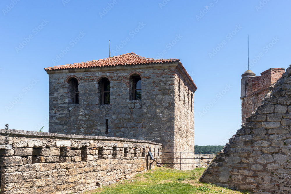Baba Vida Fortress at the coast of Danube river in town of Vidin, Bulgaria