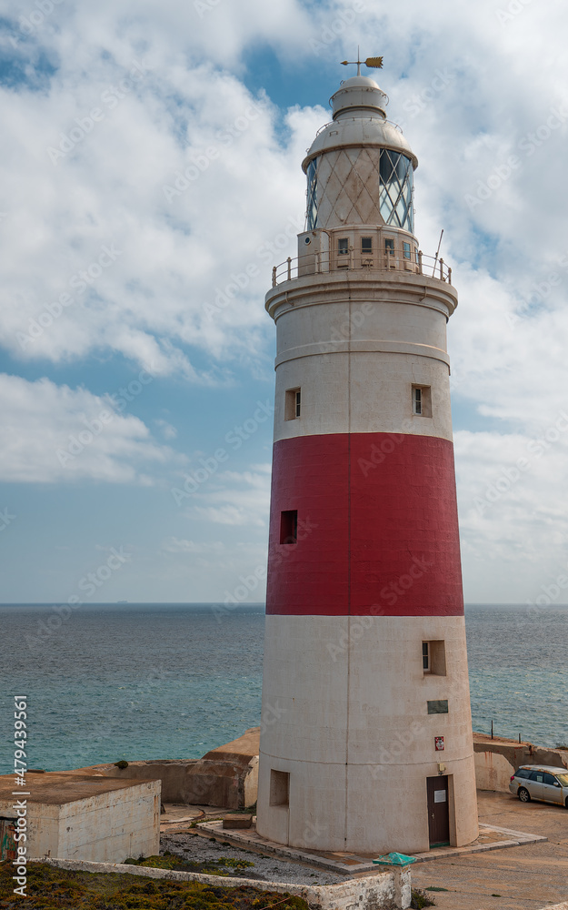 Lighthouse on the coast of Gibraltar