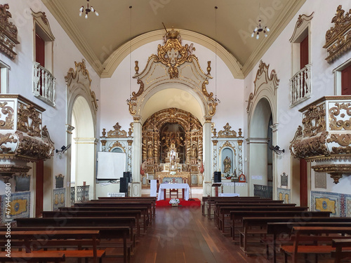 interior of church