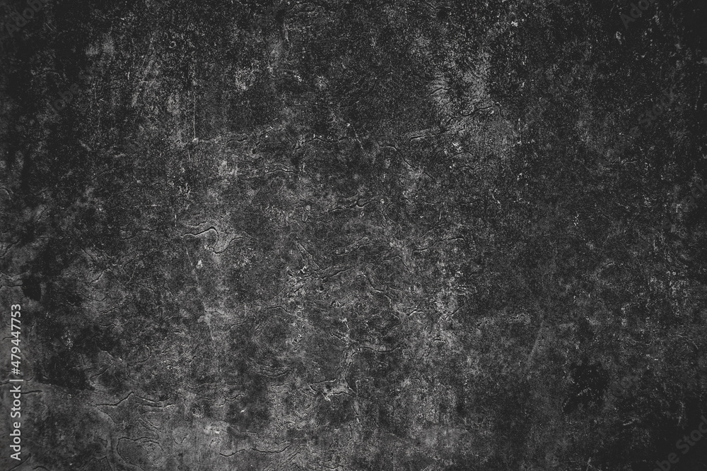 Abstract grunge texture dark black background