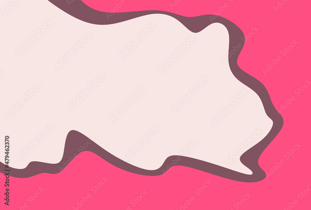 Simple background with gradient pink waving lines pattern and some copy space area Simple background with gradient pink waving lines pattern and some copy space area