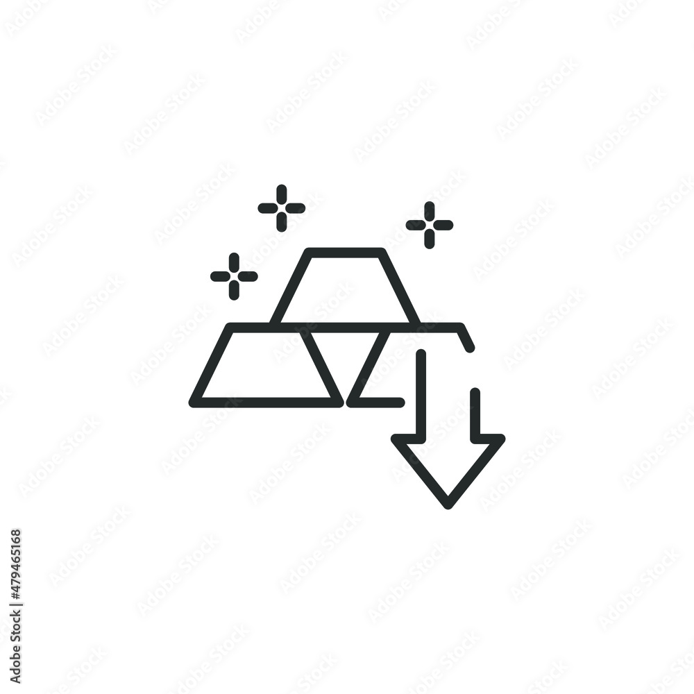 simple vector icon price gold editable. isolated on white background. simple vector icon price gold editable. isolated on white background.
