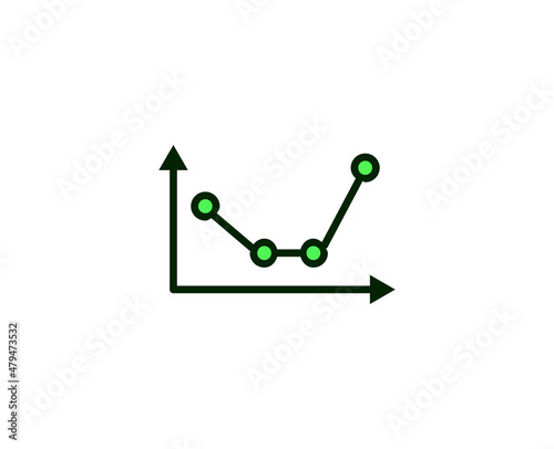 Diagram premium line icon. Simple high quality pictogram. Modern outline style icons. Stroke vector illustration on a white background. 