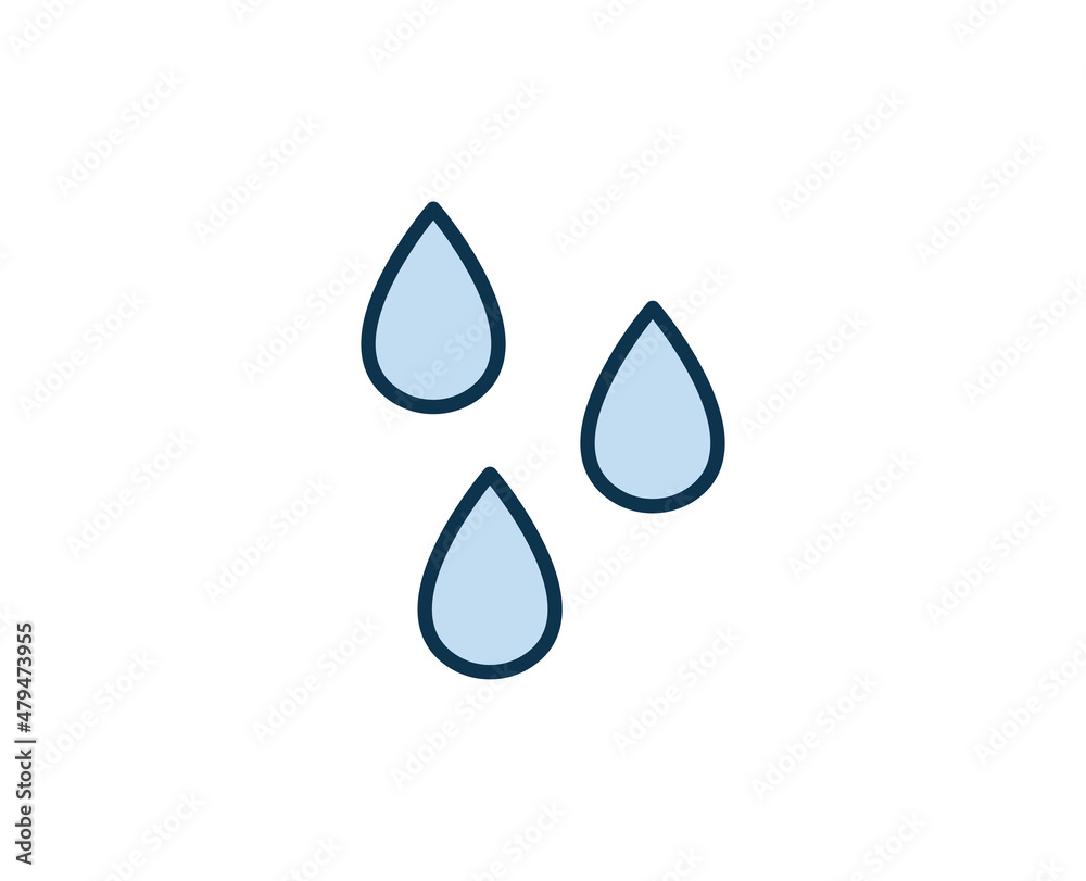 Water premium line icon. Simple high quality pictogram. Modern outline style icons. Stroke vector illustration on a white background. Water premium line icon. Simple high quality pictogram. Modern outline style icons. Stroke vector illustration on a white background.