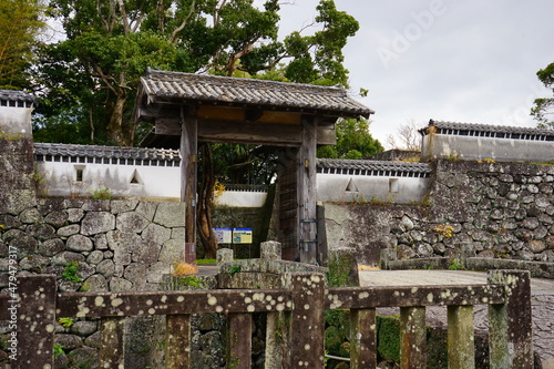 Quadro su tela 日本 長崎県 福江島 福江城（石田城）