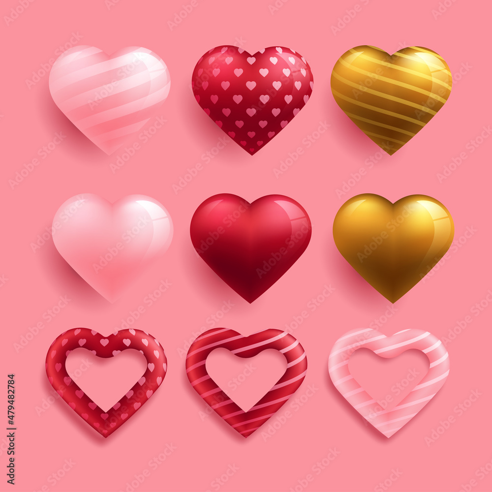 3d illustration of a heart 3d illustration of a heart