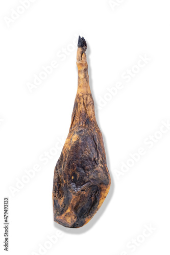 Iberian ham hung with quality of a spanish ham