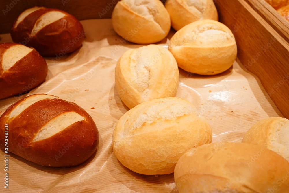 Assorted of pastry, Bread Rolls - 丸パン ロールパン