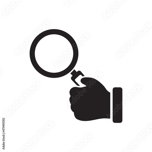 Search Job Icon ( vector illustration )
