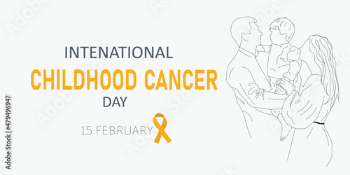 International Childhood Cancer Day banner