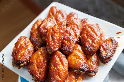 BBQ chicken wings