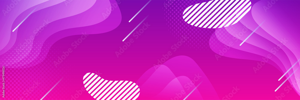Modern memphis gradient purple colorful Abstract design banner Modern memphis gradient purple colorful Abstract design banner