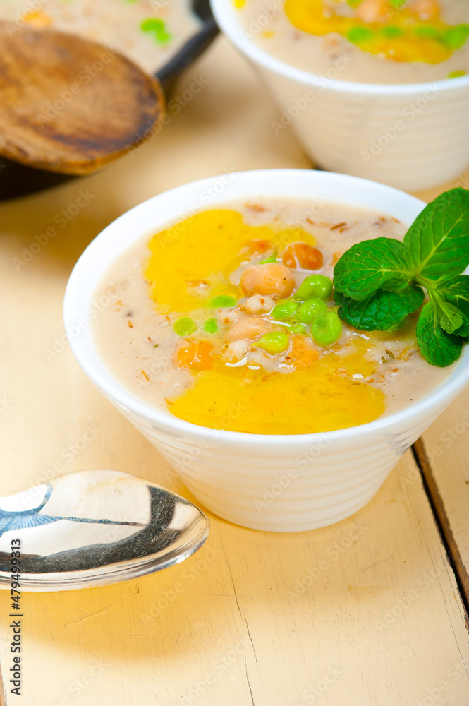 Hearty Middle Eastern Chickpea and Barley Soup Hearty Middle Eastern Chickpea and Barley Soup