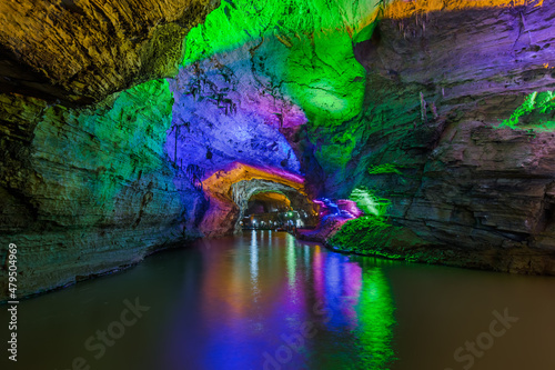 Huanglong Yellow Dragon Cave - China