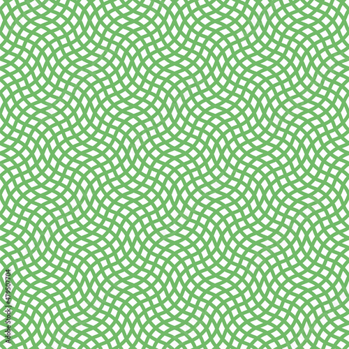 A grid pattern of wavy lines
