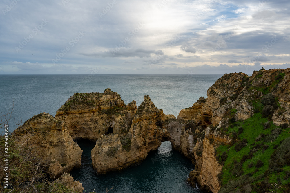 Fototapeta premium Traumhaft schöne Strände in der Algarve, Portugal