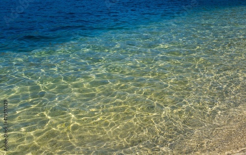 Clear water of Adriatic sea © Renat