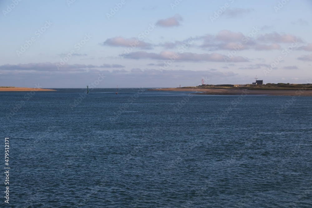 ship in the sea